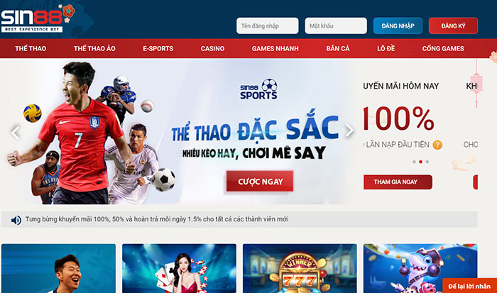 Những ưu điểm nhà cái Sin88 mang lại cho người chơi